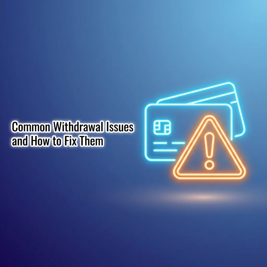 Illustration showing common Aviator game withdrawal problems with solutions for verification, wagering, and payment errors.