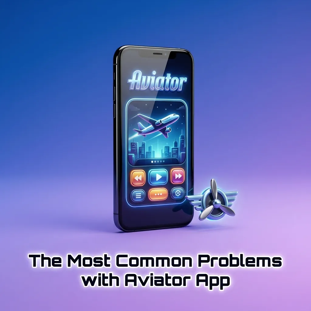 Troubleshooting guide showing common Aviator app problems including installation, login, loading, freezing, and withdrawal issues